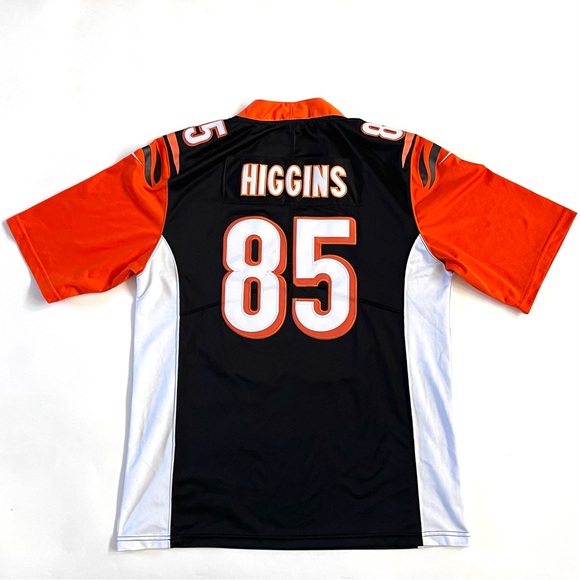 NIKE On Field Football Jersey Men's SIZE MEDIUM Bengals #85 Tee Higgins Rookie - Picture 9 of 11